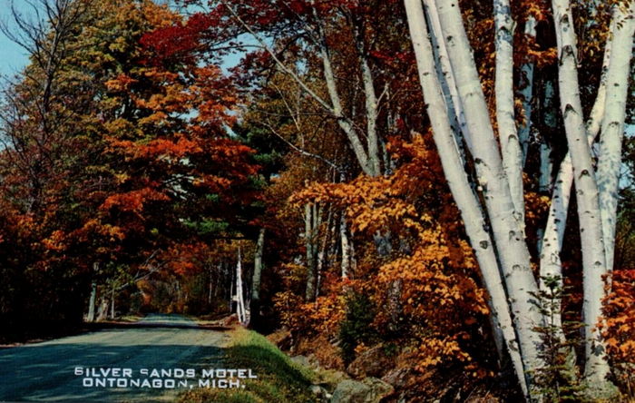 Silver Sands Hotel & RV Park (Silver Sands Motel) - Vintage Postcard (newer photo)